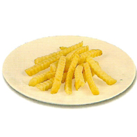 波浪薯條(炸)  |調理食品類