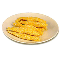 裹粉柳葉魚(粉,炸)  |調理主菜類
